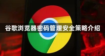 谷歌浏览器密码管理安全策略介绍1