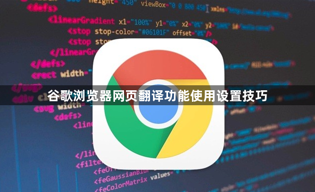 谷歌浏览器网页翻译功能使用设置技巧1