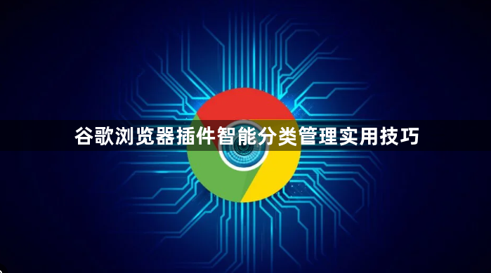谷歌浏览器插件智能分类管理实用技巧1