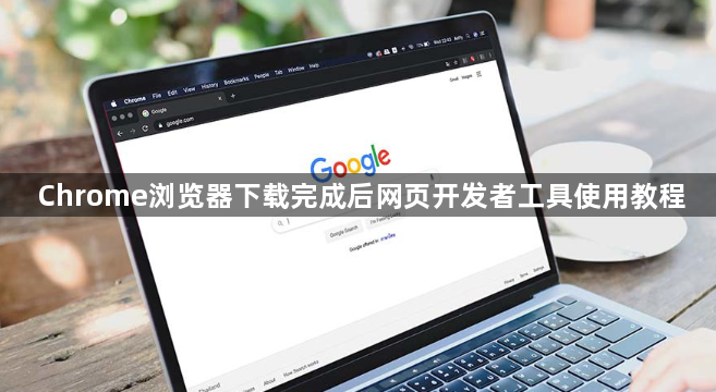 Chrome浏览器下载完成后网页开发者工具使用教程1