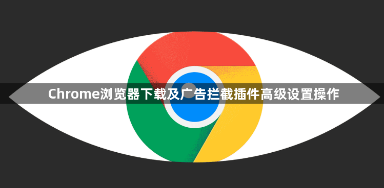 Chrome浏览器下载及广告拦截插件高级设置操作1