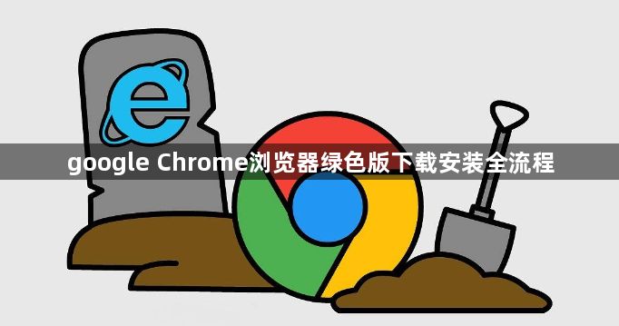 google Chrome浏览器绿色版下载安装全流程1