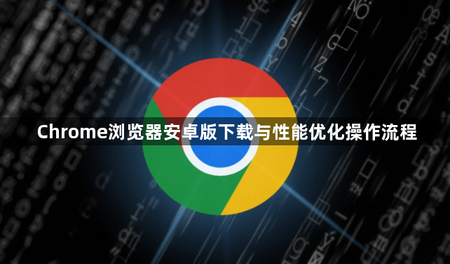 Chrome浏览器安卓版下载与性能优化操作流程1