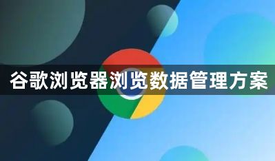 谷歌浏览器浏览数据管理方案1