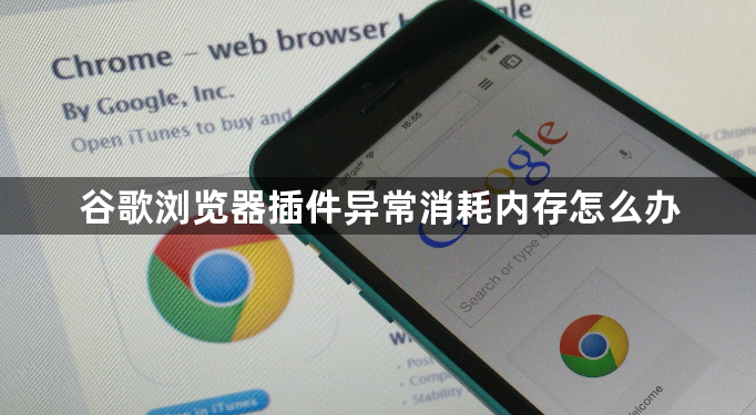 谷歌浏览器插件异常消耗内存怎么办1