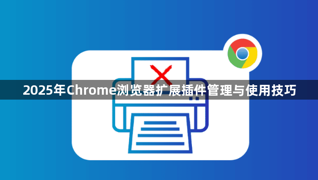 2025年Chrome浏览器扩展插件管理与使用技巧1
