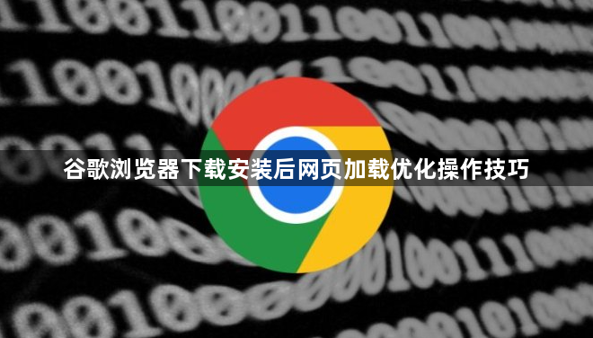 谷歌浏览器下载安装后网页加载优化操作技巧1