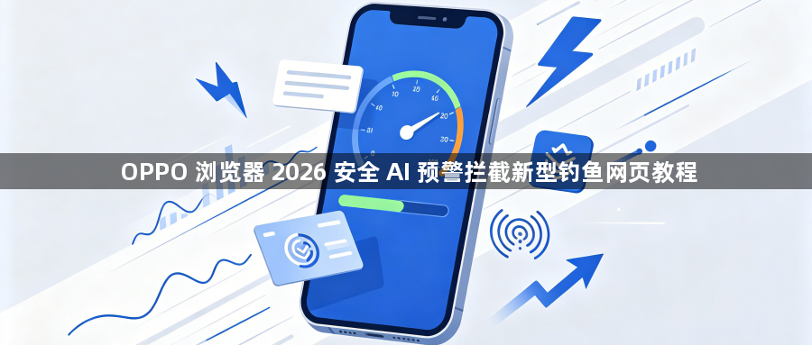 OPPO 浏览器 2026 安全 AI 预警拦截新型钓鱼网页教程1