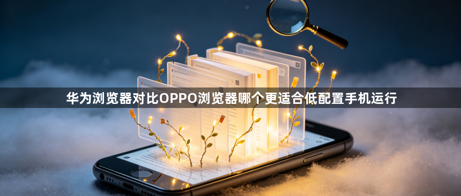 华为浏览器对比OPPO浏览器哪个更适合低配置手机运行1