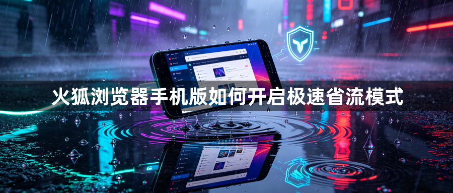 火狐浏览器手机版如何开启极速省流模式1