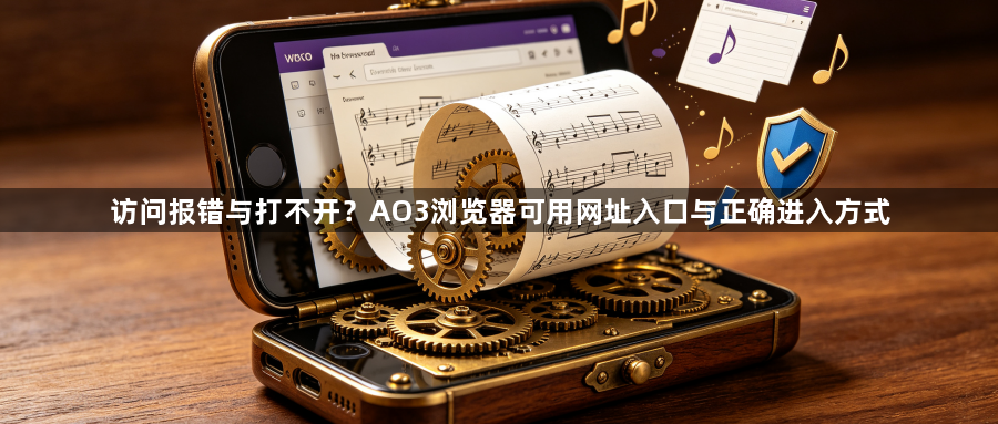 访问报错与打不开？AO3浏览器可用网址入口与正确进入方式1