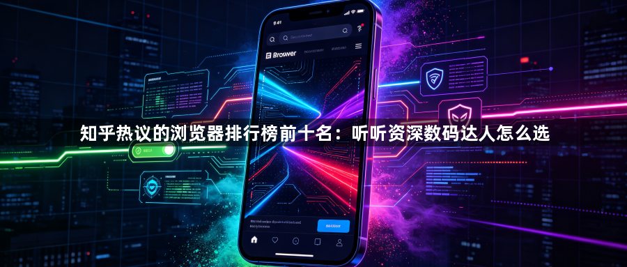 知乎热议的浏览器排行榜前十名：听听资深数码达人怎么选1
