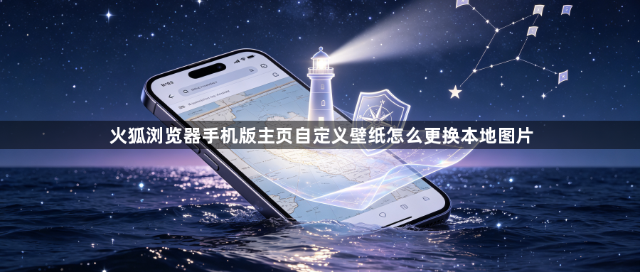 火狐浏览器手机版主页自定义壁纸怎么更换本地图片1