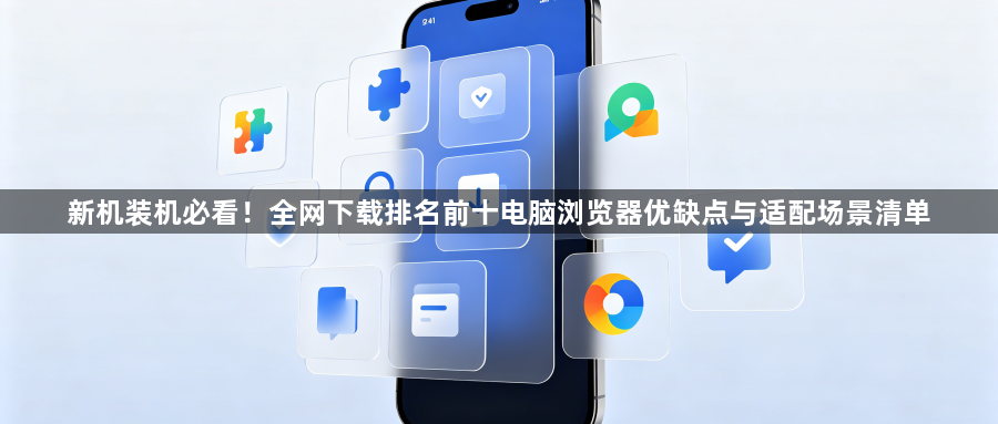新机装机必看!全网下载排名前十电脑浏览器优缺点与适配场景清单1
