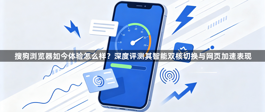 搜狗浏览器如今体验怎么样？深度评测其智能双核切换与网页加速表现1