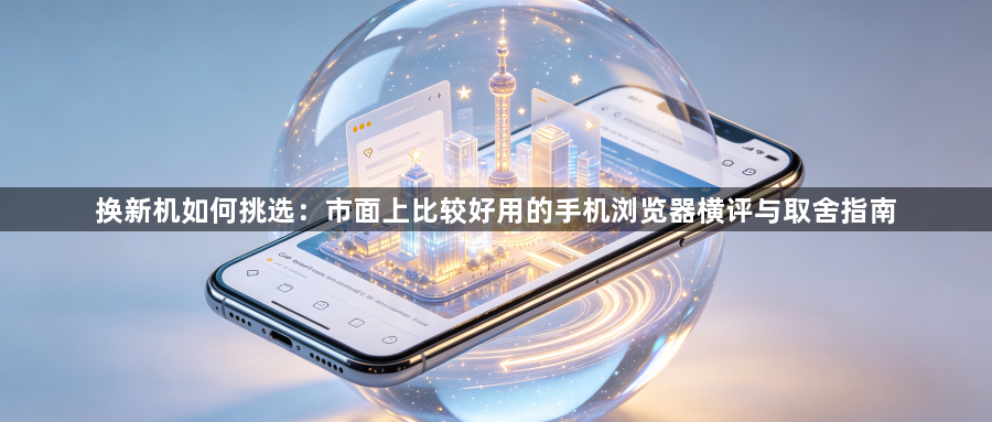 换新机如何挑选：市面上比较好用的手机浏览器横评与取舍指南1