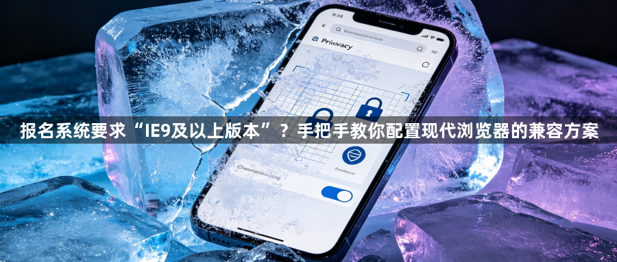 报名系统要求“IE9及以上版本”？手把手教你配置现代浏览器的兼容方案1