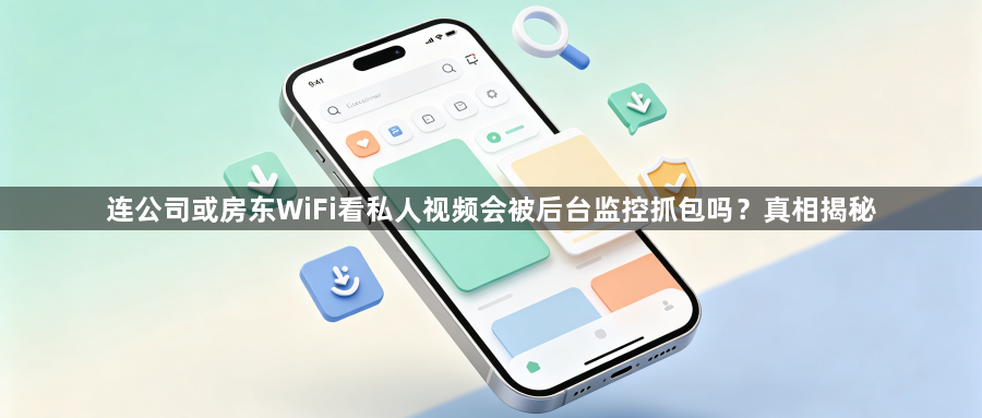 连公司或房东WiFi看私人视频会被后台监控抓包吗？真相揭秘1
