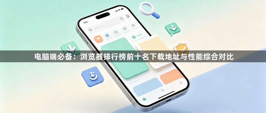 电脑端必备:浏览器排行榜前十名下载地址与性能综合对比1