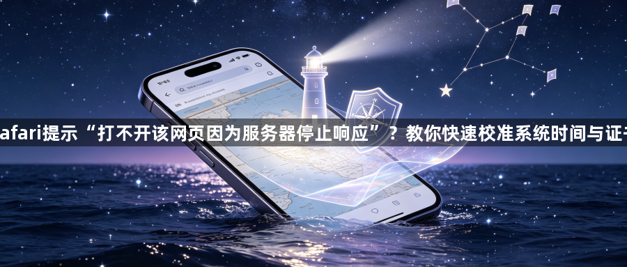 Safari提示“打不开该网页因为服务器停止响应”?教你快速校准系统时间与证书1