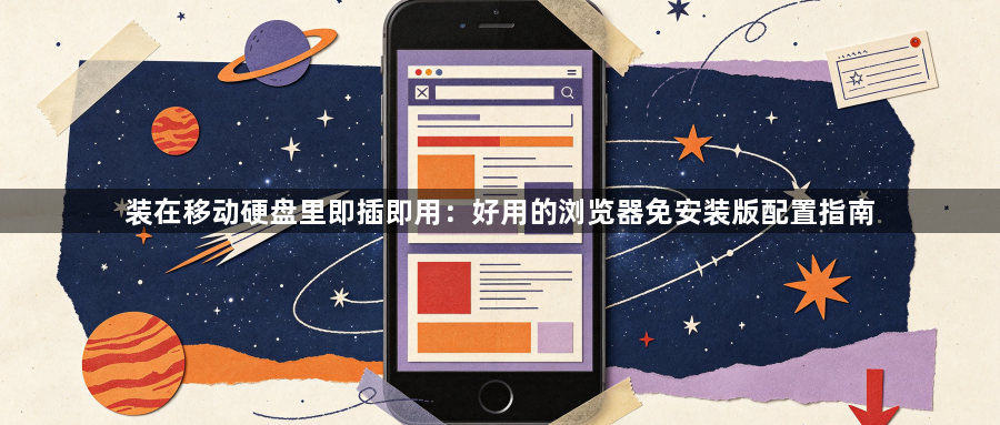 装在移动硬盘里即插即用:好用的浏览器免安装版配置指南1